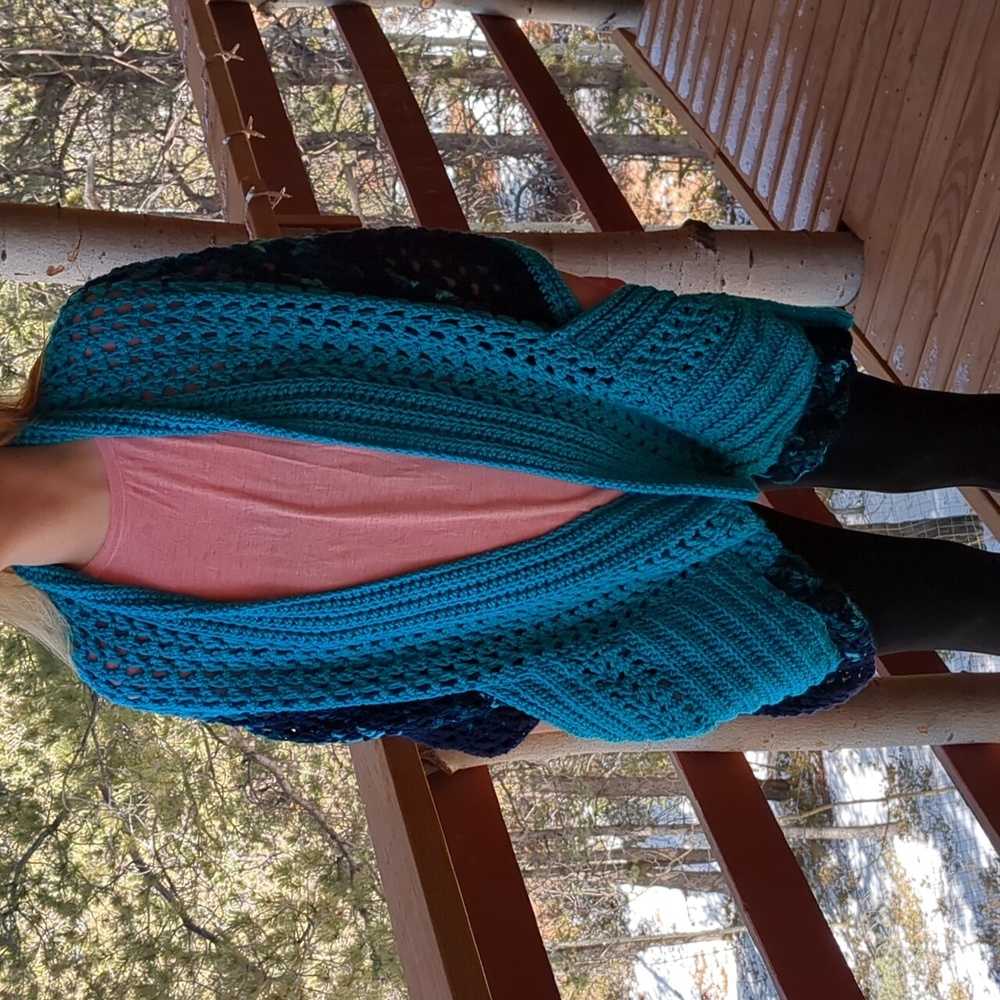 homemade Pocket shawl